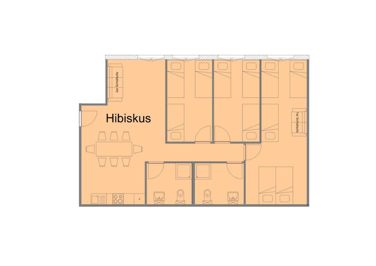 Apartments Tempelhof Berlin Ngoại thất bức ảnh