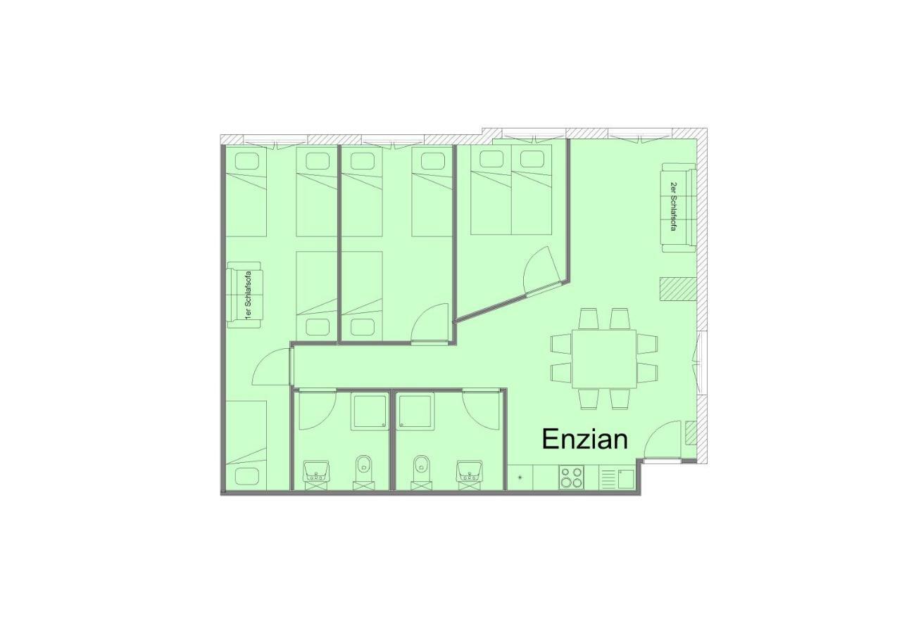Apartments Tempelhof Berlin Ngoại thất bức ảnh
